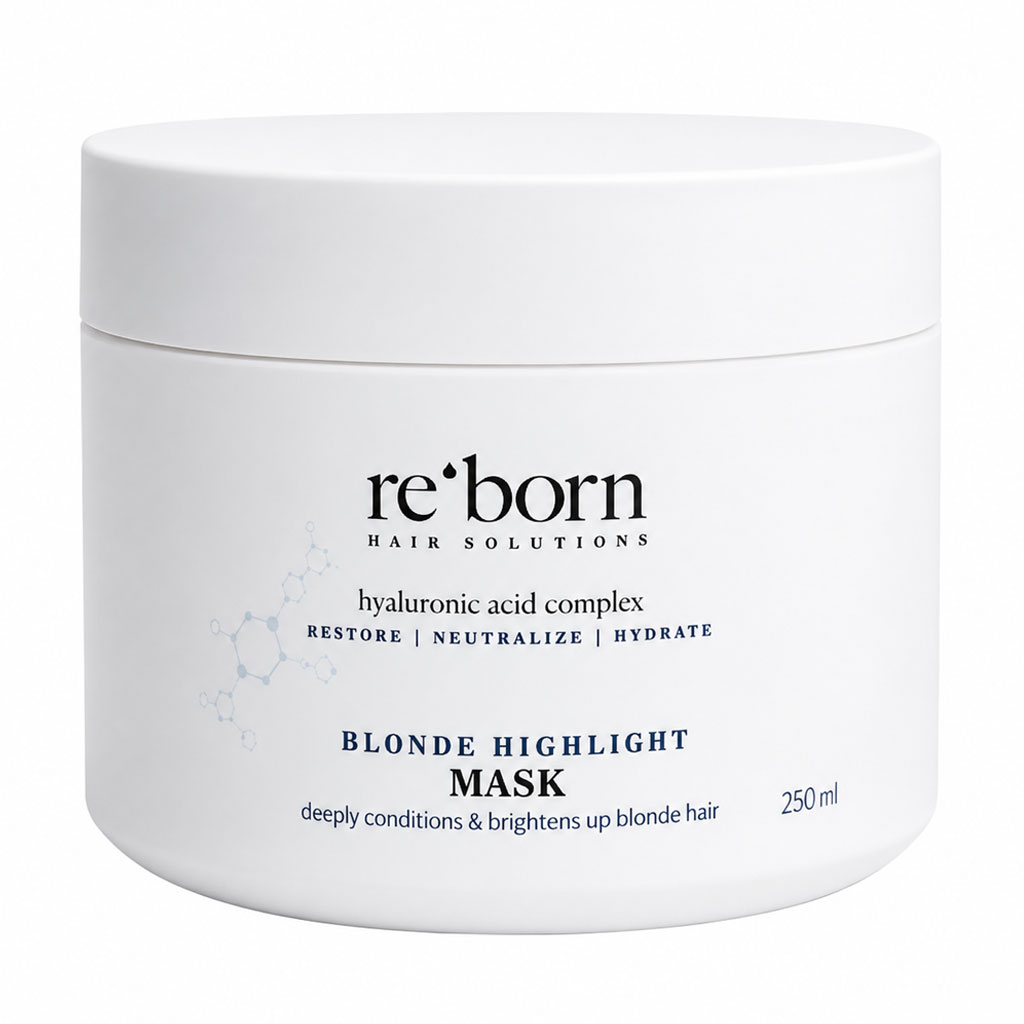 Відновлювальна маска Reborn Blonde Highlight для світлого волосся, 250 мл
